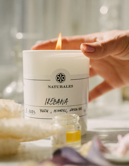 IKEBANA YUZU, GREEN TEA, HINOKI 500 g.