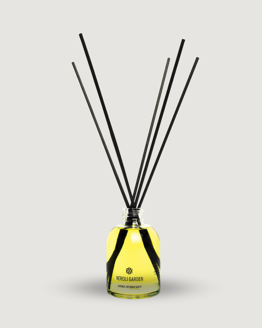 NEROLI GARDEN 100% Natural interior scent, distilled from fresh blossoms of Citruses.